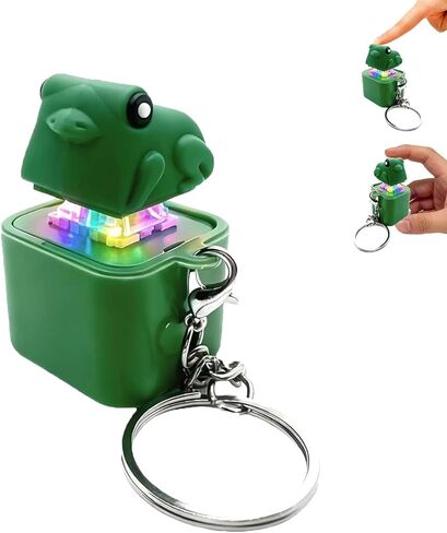 Seagull Mine Button Keychain Quacking Sound Clicker Rechargeable Portable Desk Gadget Funny Gifts for Adults, Funny Interactive Desk Stress Relief Toy Gifts for Adults (Seagull- 3 Pcs) in Kuwait
