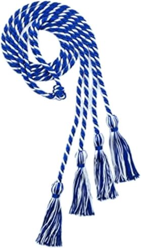 Honor Cord Society Polyester Honor Cords for Graduation - Royal Blue and Gold in Kuwait