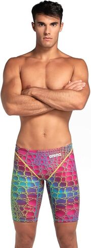 ARENA POWERSKIN ST Next Mens Swim Jammers- Racing & Training Athletic Endurance Swimsuit, Swimming Race Suit for Athletes,Aurora CAIMANO in Kuwait