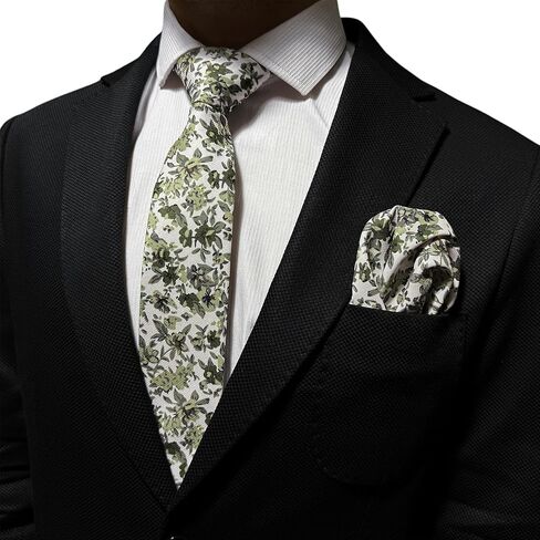 Men's Necktie – Office Wear Necktie for Business, Weddings Floral Tie, Formal Occasions in Saudi Arabia