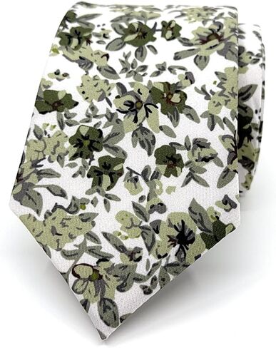 Men's Necktie – Office Wear Necktie for Business, Weddings Floral Tie, Formal Occasions in Saudi Arabia