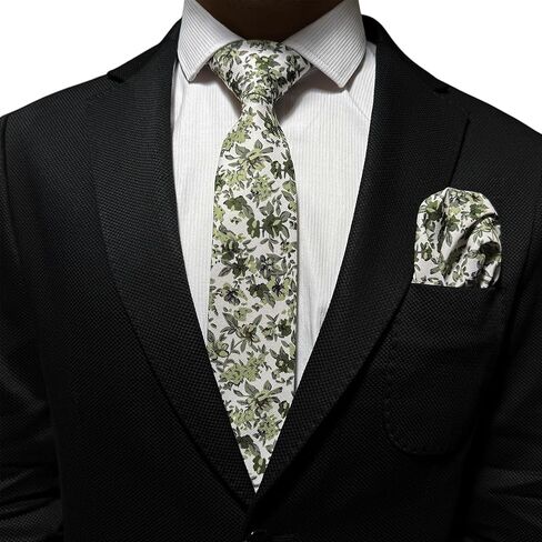 Men's Necktie – Office Wear Necktie for Business, Weddings Floral Tie, Formal Occasions in Saudi Arabia