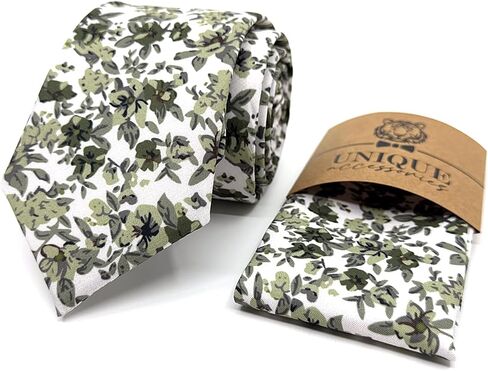 Men's Necktie – Office Wear Necktie for Business, Weddings Floral Tie, Formal Occasions in Saudi Arabia