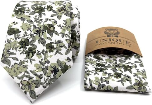 Men's Necktie – Office Wear Necktie for Business, Weddings Floral Tie, Formal Occasions in Saudi Arabia