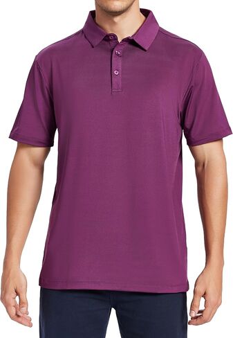 Men's Polo Shirts, Moisture Wicking Dry Fit Performance Polo Shirt for Men in Saudi Arabia