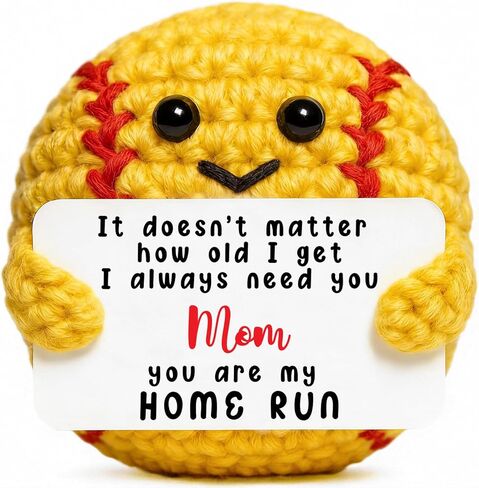 Softball Gifts for Daughter Easter Inspirational Gift Girlfriend Women Positive Crochet Softball You are Enough Encouragement Mom Daughter Gift in Saudi Arabia