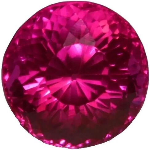 Natural 10.5 Ct Certified Utah Pink Beryl (Bixbite) – Unheated 11x11 mm Loose Gemstone, Collector-Grade Stone for Fine Jewelry Creations in Kuwait