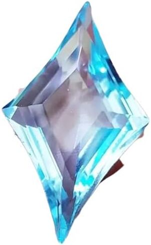 AAA Certified Natural 94.80 Ct Sky Blue Topaz Fancy Cut Loose Gemstone Brazilian for Jewellery Making in Saudi Arabia