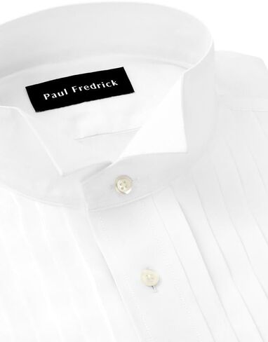 قميص Paul Fredrick الرجالي ذو المقاس المخصص من القطن غير القابل للكي in Kuwait