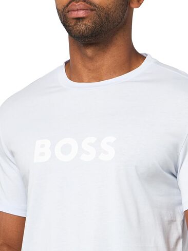 BOSS Men's Big Logo Cotton Short Sleeve T-Shirt in Kuwait