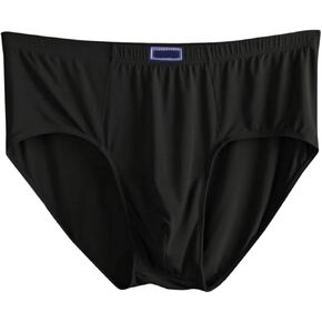 Mens Boxers Cool Cotton Sexy Stretch Seamless Trendy Comfortable Casual Loose Light Stretchy Sports Quick Dry Ultra Thin Elastic Black in Kuwait