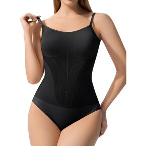 Shapewear Bodysuit Tummy Control Seamless for Women, Inverted Triangle Design with Hip Texture, Faja Body Waist Briefs in Saudi Arabia