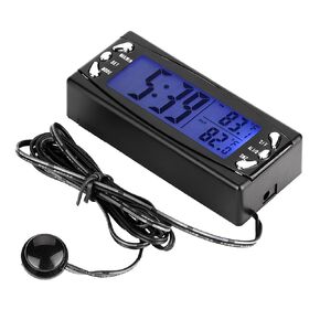 Tion - Accurate Internal and External Temp Display,Snooze Function,Fit for Cars and Trucks 2V,Interior Temperature Display,Outdoor Temperature,Min Temp,Car in Kuwait