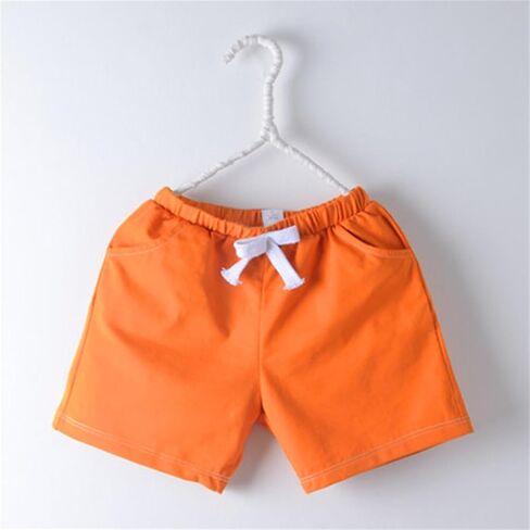 Girls Boys' Athletic Basketball Shorts Cotton Kids Toddler Pull on Casual Jogger Elastic Waistband (2-O, 4-5 Years) in Kuwait