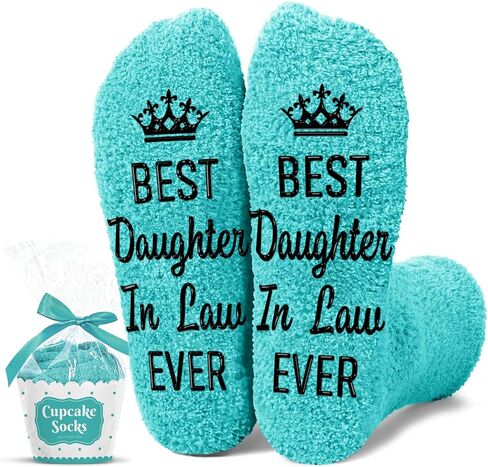 Gifts For Daughter In Law - Cozy Daughter In Law Socks, Soft Warm Birthday Surprise in Kuwait