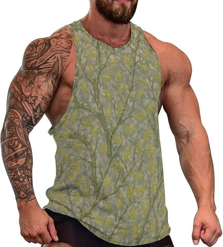 Blissboy Funny Camo Tank Top Novelty Sleeveless Shirt in Saudi Arabia