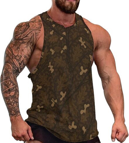 Blissboy Funny Camo Tank Top Novelty Sleeveless Shirt in Kuwait