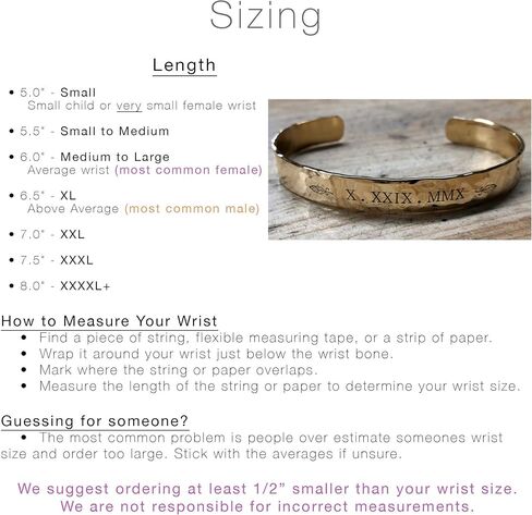 Personalized Coordinate Cuff Bracelet in Silver, Bronze, Nickel, Gold, or Copper, 5-8" Long in Kuwait