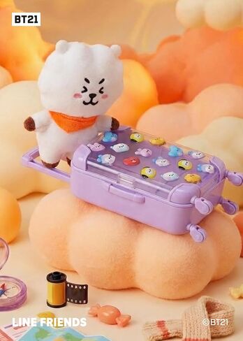 LINE FRIENDS Official BT21 mini Big & Tiny Edition Luggage - RJ in Saudi Arabia