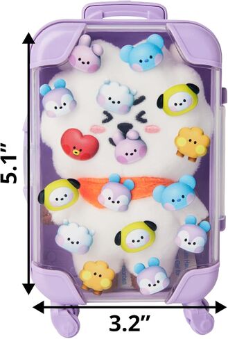 LINE FRIENDS Official BT21 mini Big & Tiny Edition Luggage - RJ in Saudi Arabia