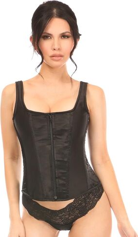 Daisy corsets Women's Satin Steel Boned Corset W/Straps in Kuwait