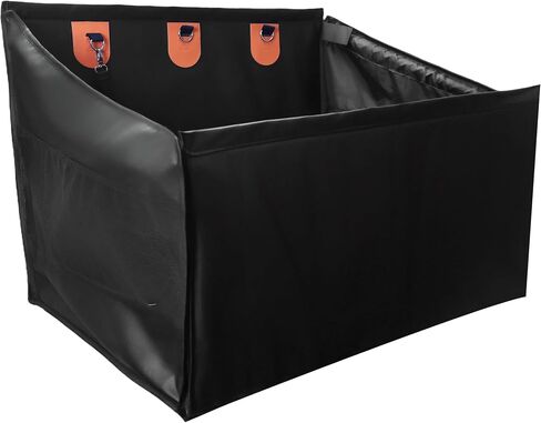 Dog Car Seat Cover for Back Seat - Hard Bottom Back Seat Extender & Hammock, Waterproof Back Seat Pet Cover for Dogs, Non-Slip SUV Car Protector（Black） in Saudi Arabia