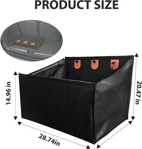 Dog Car Seat Cover for Back Seat - Hard Bottom Back Seat Extender & Hammock, Waterproof Back Seat Pet Cover for Dogs, Non-Slip SUV Car Protector（Black） in Saudi Arabia