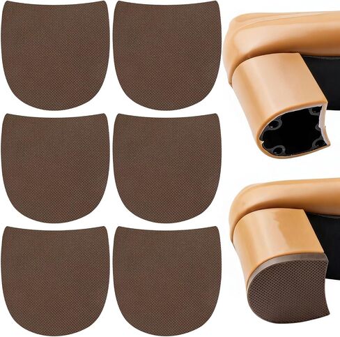 3 Pairs Shoe Heel Repair Rubber Pads, Boot Heel Replacement Cuttable Anti-Slip Shoe Repair Rubber Heels for Women Men Boots 3 mm Thick, Brown in Saudi Arabia