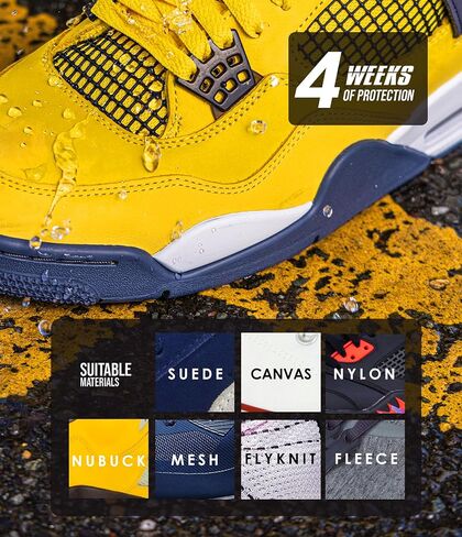 Crep Protect Shoe Protector Spray - Rain & Stain Waterproof Nano Protection for Sneaker, Leather, Nubuck, Suede & Canvas (Pack of 10) in Kuwait