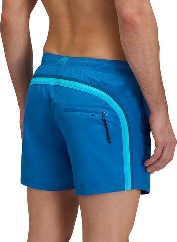 SUNDEK Mens Elastic Waist Boardshort, Swim Trunks 14" Length 5" Inseam in Saudi Arabia