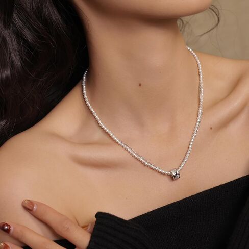ARSIS Mother of Pearl Jewelry Set for Women, 18K Gold Plated Necklace + Earrings, Dainty Everyday Gift Set in Saudi Arabia