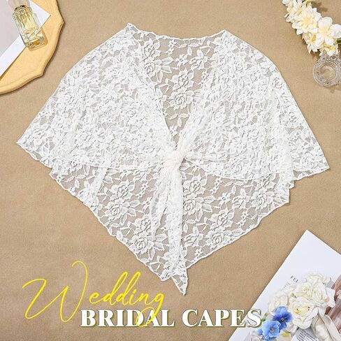 Women's Lace Shawl Wraps Wedding Shawls Formal for Evening Dresses in Saudi Arabia