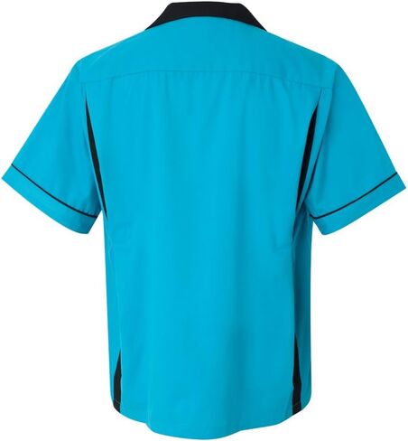 Hilton GM Legend Bowling Shirt M Turquoise/ Black in Saudi Arabia