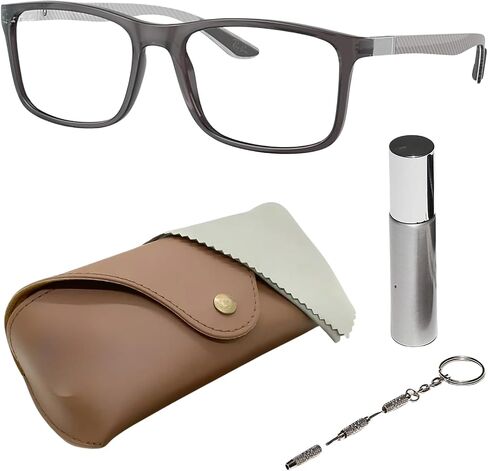 نظارة Ray-Ban RB8908 من النايلون مستطيلة الشكل مع مجموعة النظارات الرسمية in Kuwait