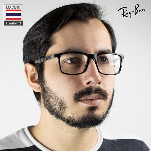نظارة Ray-Ban RB8908 من النايلون مستطيلة الشكل مع مجموعة النظارات الرسمية in Kuwait