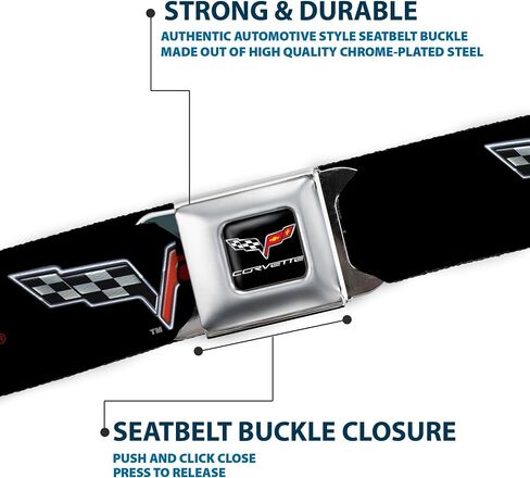 Buckle-Down Seatbelt Belt Corvette C6 Regular in Kuwait