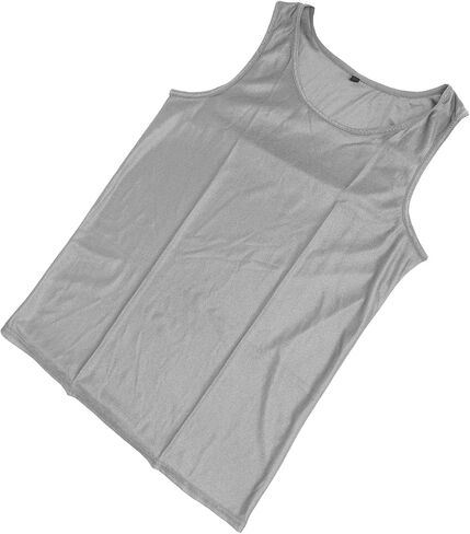 Fafeicy EMF Protection Vest, Unisex Sleeveless Shirt, Silver Fiber and Cotton, XL, for Shopping and Office Work in Saudi Arabia