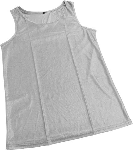 Fafeicy EMF Protection Vest, Unisex Sleeveless Shirt, Silver Fiber and Cotton, XL, for Shopping and Office Work in Saudi Arabia
