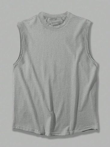 Men's Crew Neck Sleeveless Tank Top Summer Casual Beach Vacation Wear in Kuwait