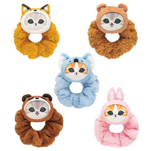 Mofusand Meow Pants! Scrunchies Blind Box (1 Random Design) – Kawaii Collectible Hair Accessory – 1 of 5 Variations – For Adult Fans in Saudi Arabia