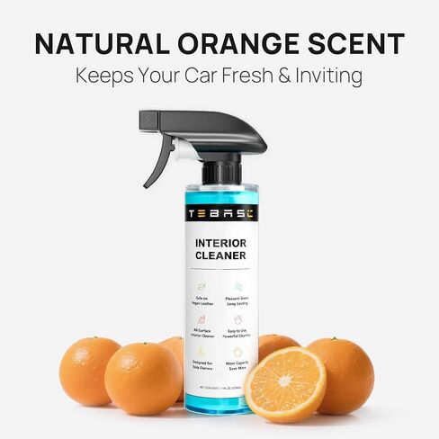 Interior Cleaner For Tesla, Stain Remover, Safe on Vegan Leather, Tesla Cleaning Products for Dash/Console/Door/Interior, Cleaning Kit for Tesla Model 3/Y/S/X accessories 2025 in Saudi Arabia