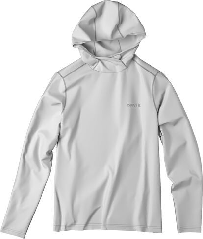 هودي Orvis Sun Defense للرجال، سويت شيرت، هوديس رياضي، حماية من الأشعة فوق البنفسجية، خفيف الوزن، مسامي للحماية من الشمس in Kuwait