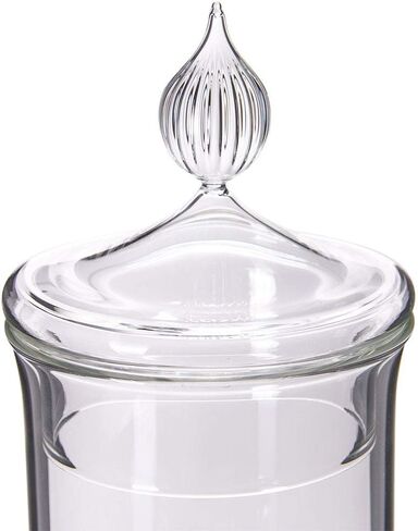 Glass Absinthe Fountain by ALANDIA | Classic Design | Mouth-Blown Glass | Removable Lid | 4 Spout in Saudi Arabia