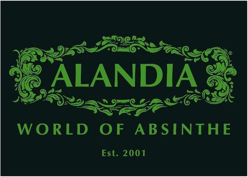 Glass Absinthe Fountain by ALANDIA | Classic Design | Mouth-Blown Glass | Removable Lid | 4 Spout in Saudi Arabia