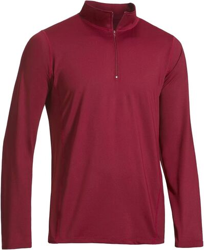 Expert Brand USA-Made Men's Active Performance 1/4 Zip Athletic Pullover Training Jacket for Sports Hiking Gym Running in Kuwait