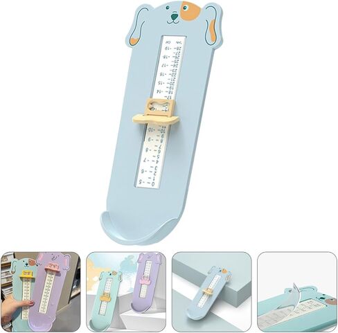 Foot Measuring Ruler and Shoe Size Gauge with Cute Animal Design Foot Measurement Device for Accurate Shoe Size Chart in Kuwait