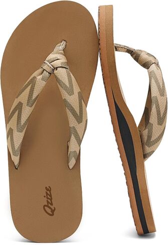 Flip Flops for Women Yoga Mat Arch Support Summer Beach Thong Sandals | Flexible, Soft Cushioning,Comfort, Quick-Dry, Lightweight Support, Beach, Pool, Shower and Travel in Saudi Arabia