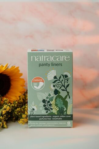 Natracare Organic & Natural Curved Panty Liners 30 ea (Pack of 8) in Kuwait