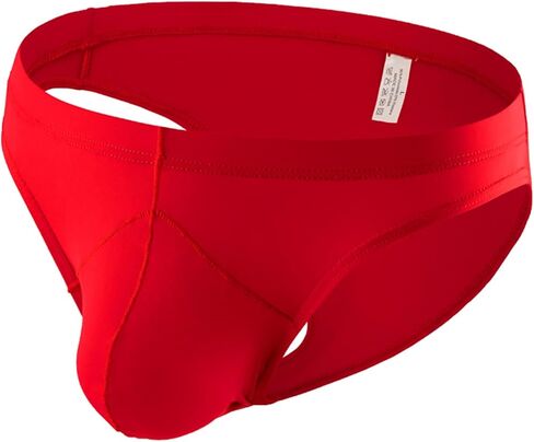 Mens Breathable Boxer Briefs Cotton Stretch Cool Sexy Seamless Bulge Stretchy Casual Comfortable Light Loose Casual Quick Dry Elegant Sports Elastic Red in Kuwait