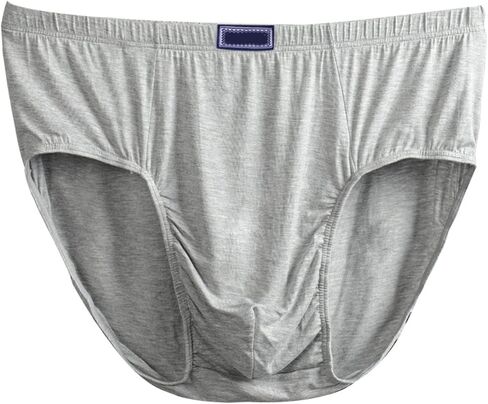 Mens Boxers Cool Cotton Sexy Stretch Seamless Trendy Comfortable Casual Loose Light Stretchy Sports Quick Dry Ultra Thin Elastic Grey in Kuwait